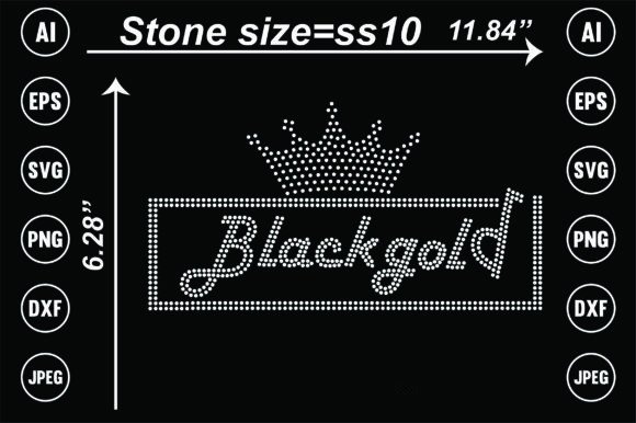 Black Girl Rhinestone Templates: Instant Download & Design Files