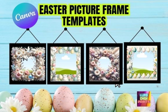 Create Magical Easter Memories with Canva Picture Frame Templates