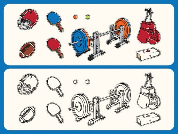 Elevate Your Visuals with Sport Clip Art Sticker Templates