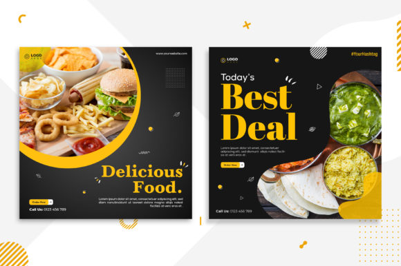 Food Social Media Post Templates: A Designer's Guide to Quick Wins