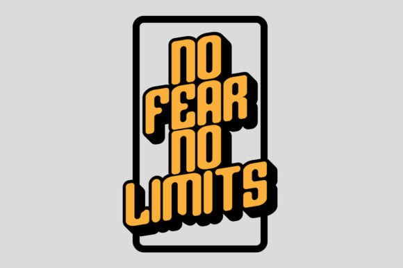No Fear T-shirt Design Templates: Fearless Graphic Assets for Modern Streetwear