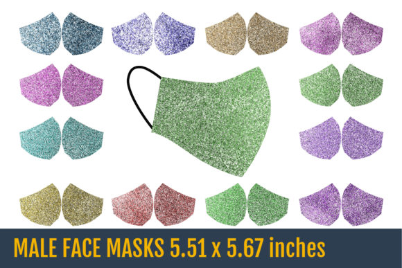 Sparkle and Sophistication: Mastering Face Masks and Glitter Textures
