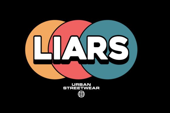 Unleashing Raw Attitude with Liar Streetwear Design Templates