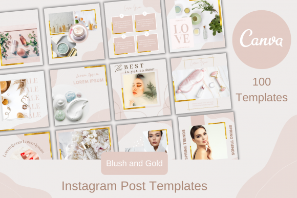 Upgrade Your Instagram with 100 Canva Instagram Posts Templates